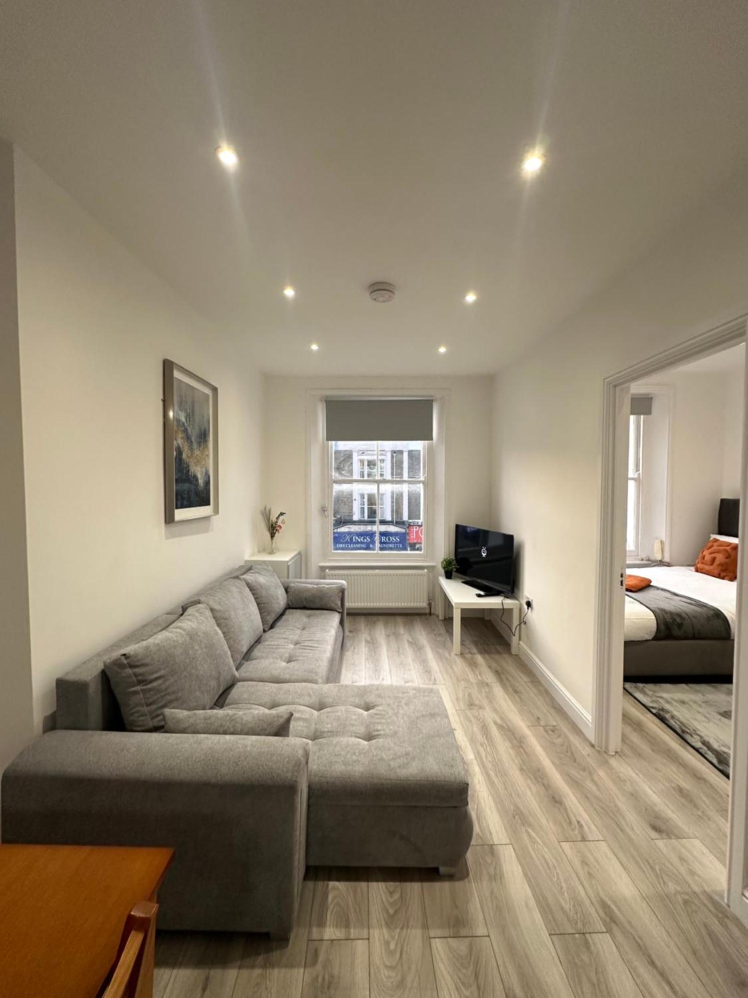 런던 Stunning Newly Refurbished 1 Bed In Kings Cross, St Pancras!320 아파트 외부 사진