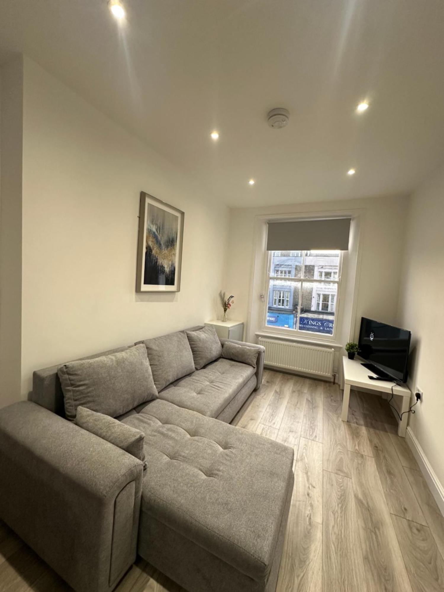 런던 Stunning Newly Refurbished 1 Bed In Kings Cross, St Pancras!320 아파트 외부 사진